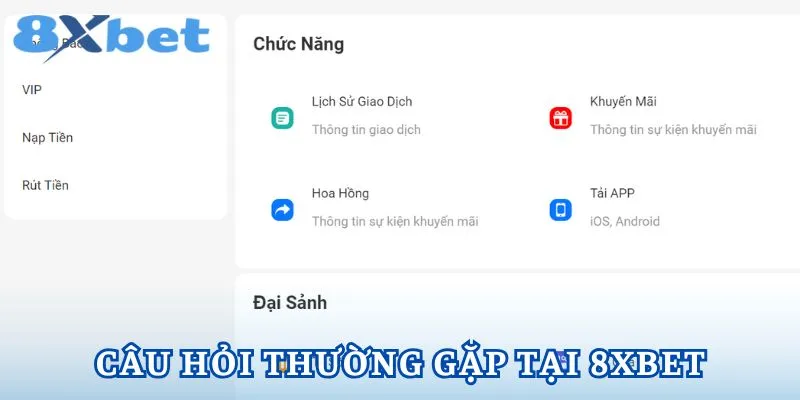 8XBET với những thắc mắc của người chơi