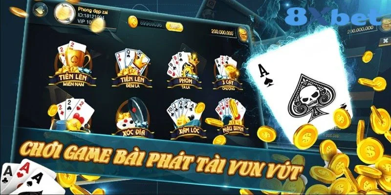 Game bài đổi thưởng 8XBET khám phá tổng quan