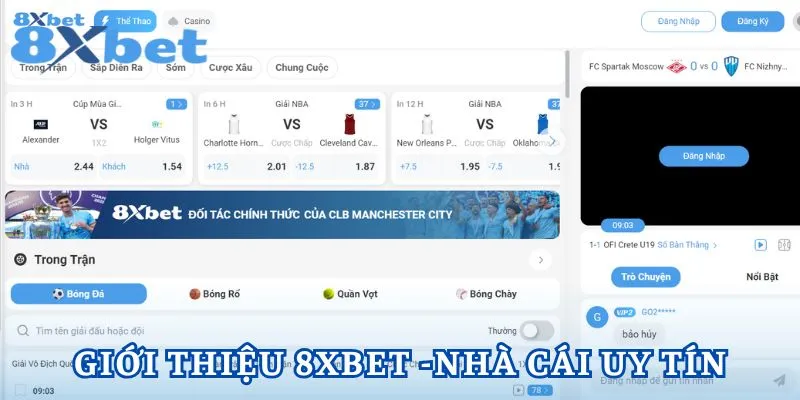 Giới thiệu 8XBET về nhà cái hàng đầu