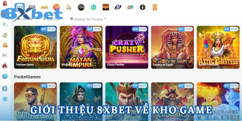 Giới thiệu 8XBET với kho tàng game khủng